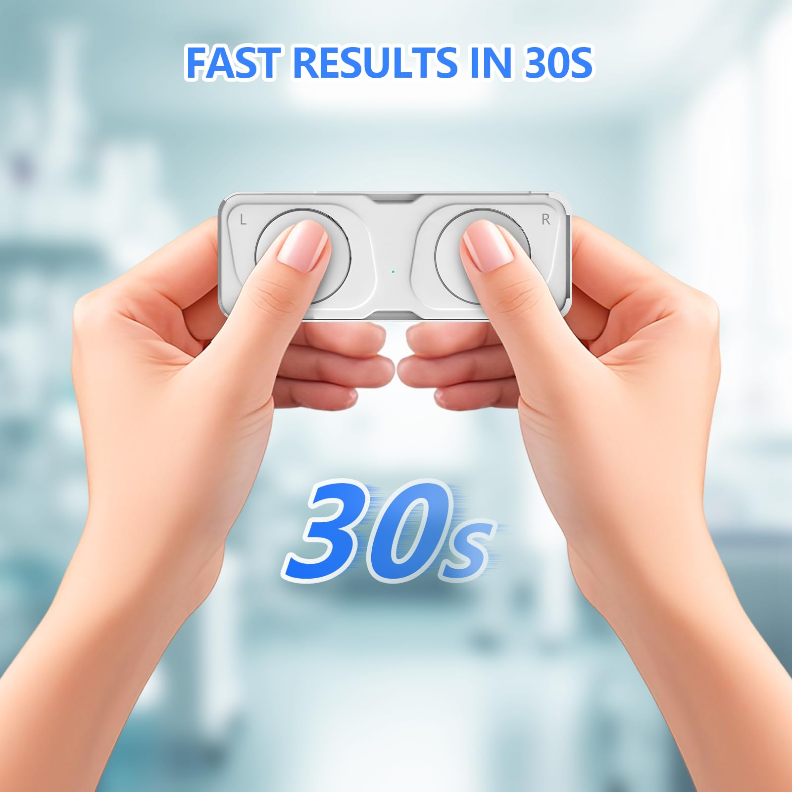 Portable ECG Monitor, Heart Rate Monitor Device for Home Use, Compatible with Smartphone, No Subscription - 3