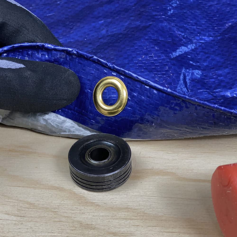 General Tools 3/8"1/2" Grommet Kit Rustproof Solid Brass Grommets