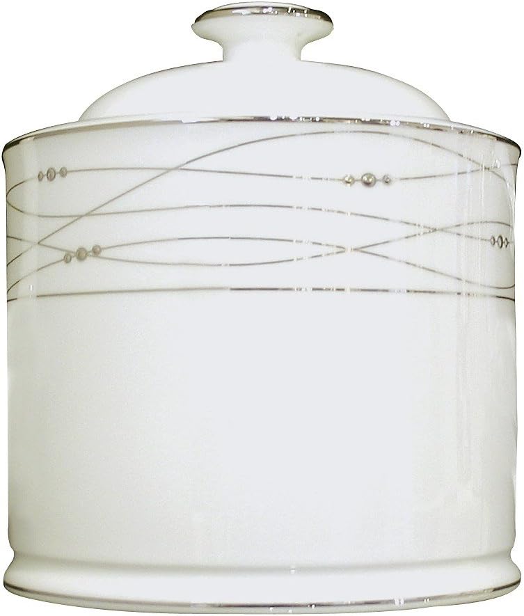 Royal Doulton Precious Platinum 10-Ounce Covered Sugar