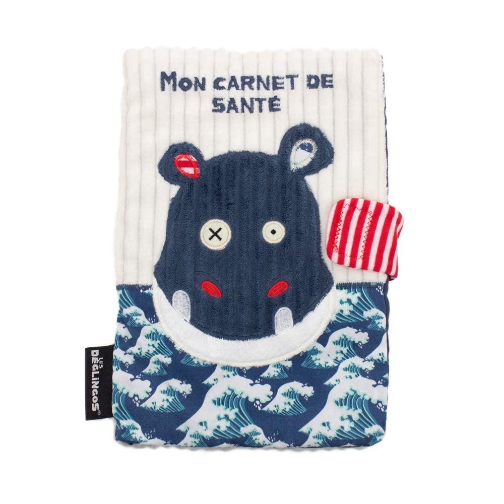LES DEGLINGOS - PROTEGE CARNET DE SANTE SPECULOS LE TIGRE - Cassonnade - Dès la naissance - Idée cadeau - 25cm - 4