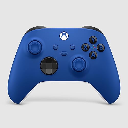 Xbox Wireless Gaming Controller (2025) – Shock Blue – Play on Xbox, Windows, Android, iOS, FireTV Sticks, Smart TVs, VR Headsets - Controller - Shock Blue