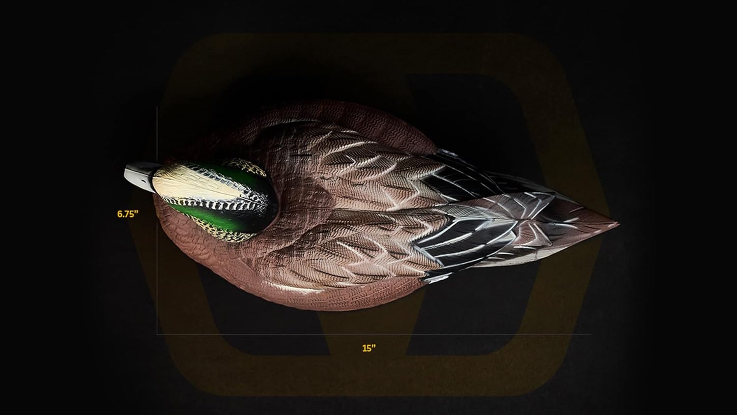 Flexfloat Wigeon Duck Decoys by Heyday – Ultra-Light 100% HydroFoam | Durable, Realistic Design | 6 Pack of Duck Hunting Decoys