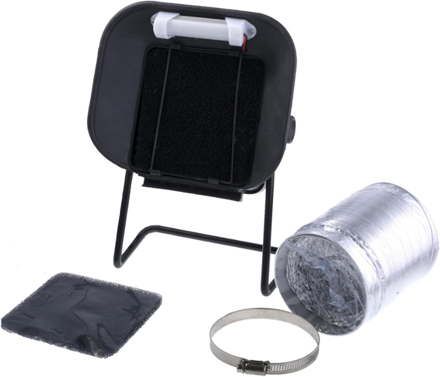 Aoyue 486+ Fume Extractor and Smoke Absorber Fan with Exhaust hose and