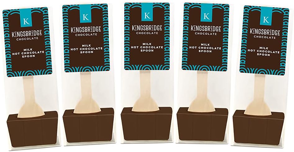 Kingsbridge Milk Chocolate Hot Chocolate Spoons pack of 5