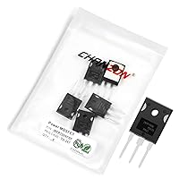 Vista 103 de Chanzon 2N60 TO-220AB NMOS MOS N-Channel Power MOSFET Transistor, alto voltaje y corriente nominal, (paquete de 10 unidades)