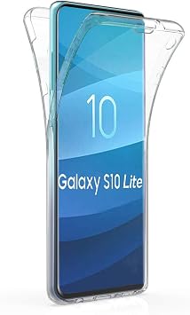 Microsonic Samsung Galaxy S10e i in K l f 6 taraf  tam full koruma 360 Clear Soft  effaf [Galaxy S10e ile Uyumlu K l f -  effaf]