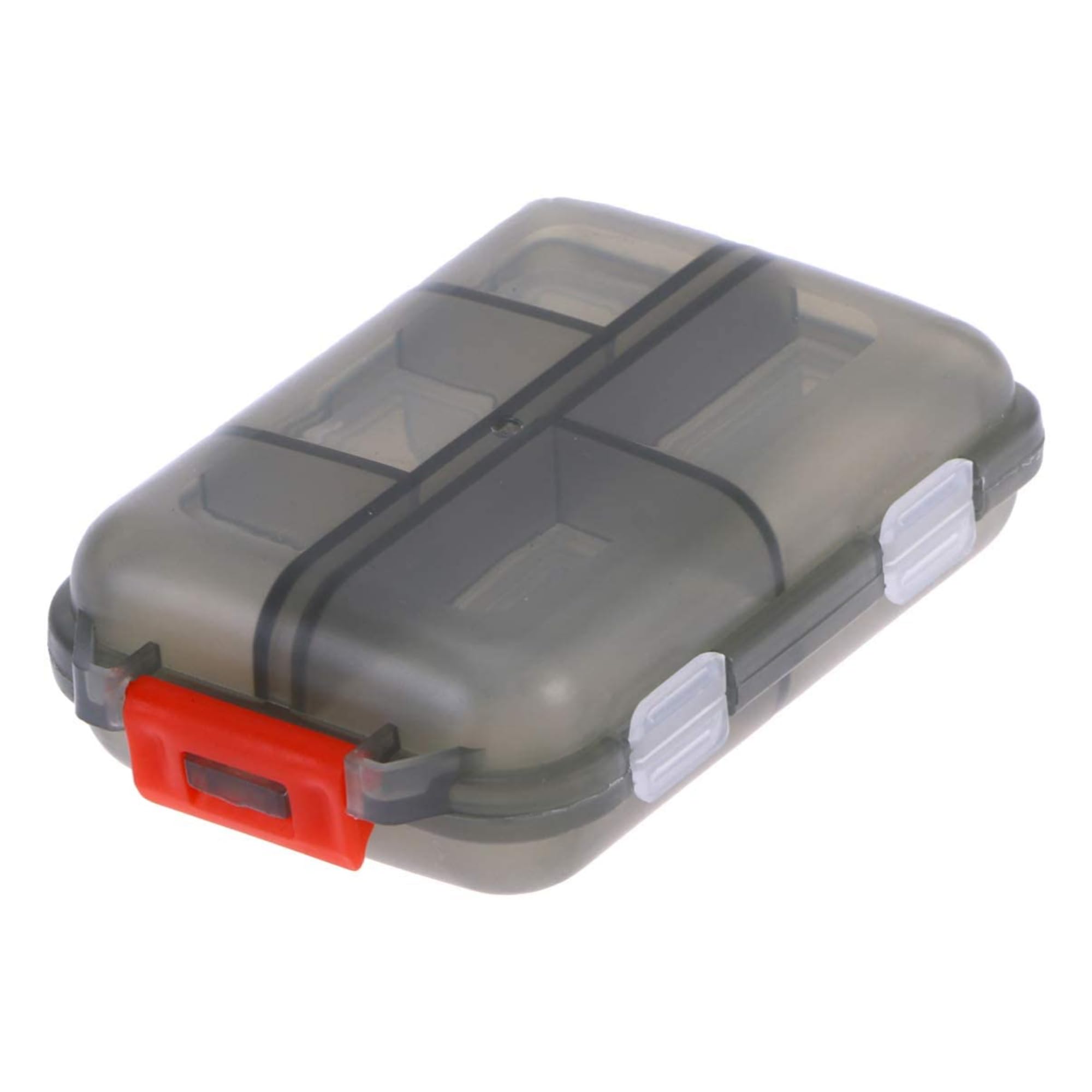 Pill Box Organizer – Portable Medicine and Vitamin Case – Compact Travel Friendly Container with Secure Snap-Lock Lids-image-41
