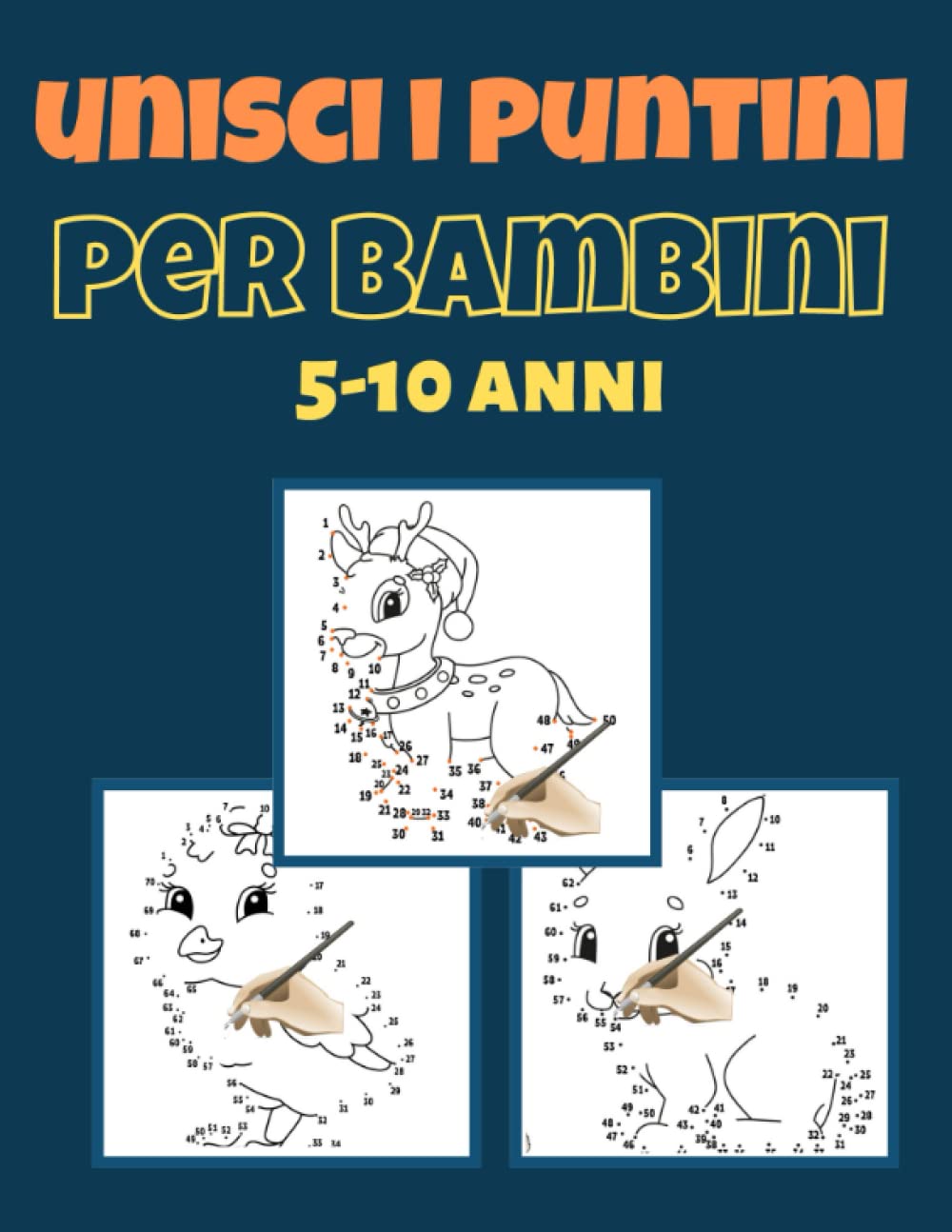 Libro 'Unisci I Puntini' Per Bambini 5-10 Anni - Attività Educative Con Numeri E Lettere - Foto 9