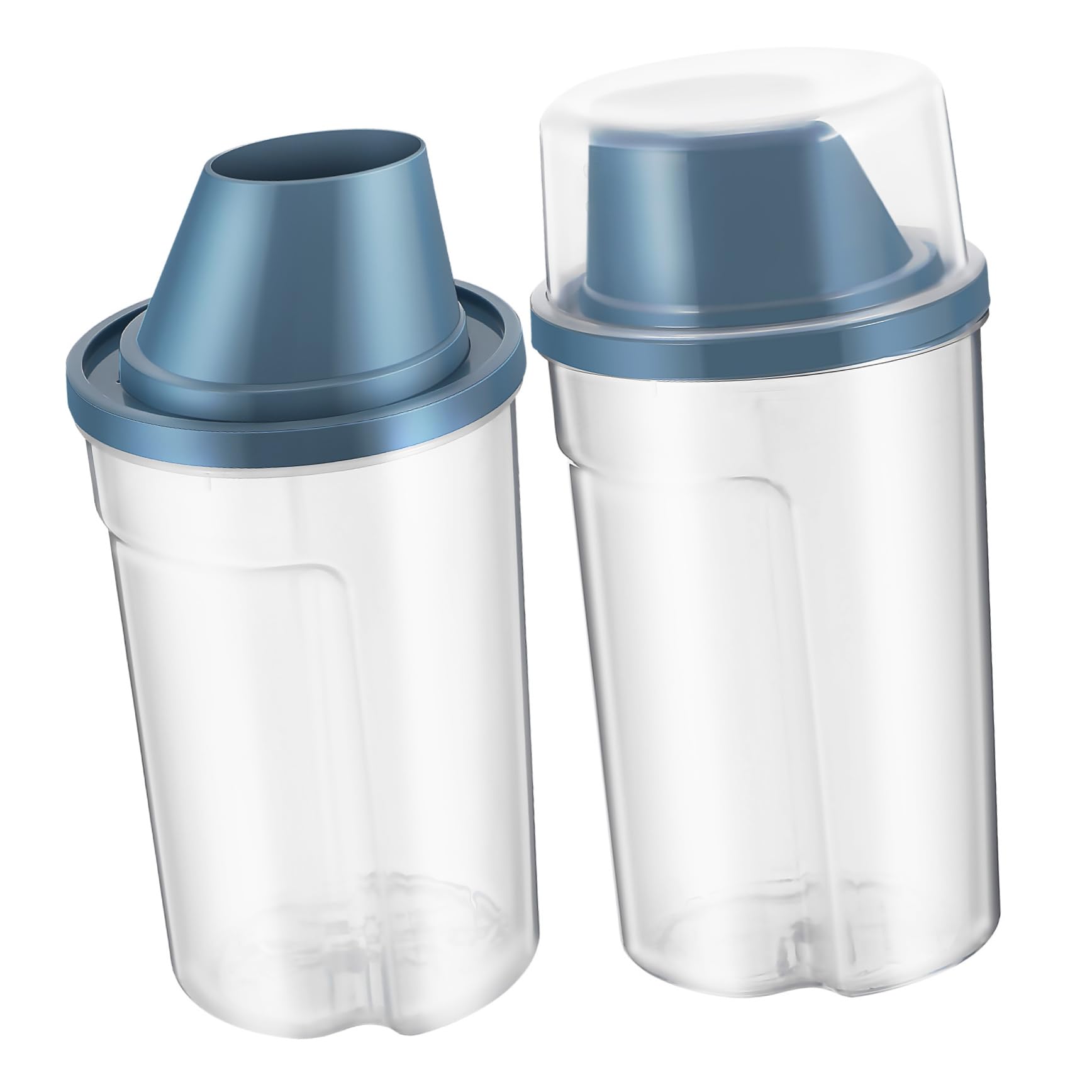 COLLBATH 3er-sets Futterbehälter Mit Deckel Luftdichter Vorratsbehälter Für Trockenes Tierfutter Futtereimer Für Katzen Hunde Und Vögel 2 Stück * 3