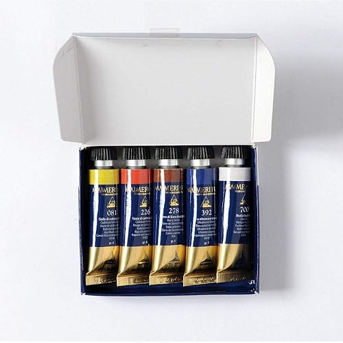 Miniatura 3 de MAIMERI Puro Fine Art - Juego de pintura al óleo, 5 colores surtidos, ideal para artistas profesionales y estudiantes