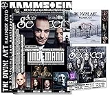  Sonic Seducer 12-2019/ 01-2020 + Kalender: Lindemann + Rammstein, Mono Inc., ASP, Depeche Mode, Marilyn Manson, Lacuna Coil, Apocalyptica + CD mit 3,5 ... 2020 + über 230 Minuten Spielzeit auf CD