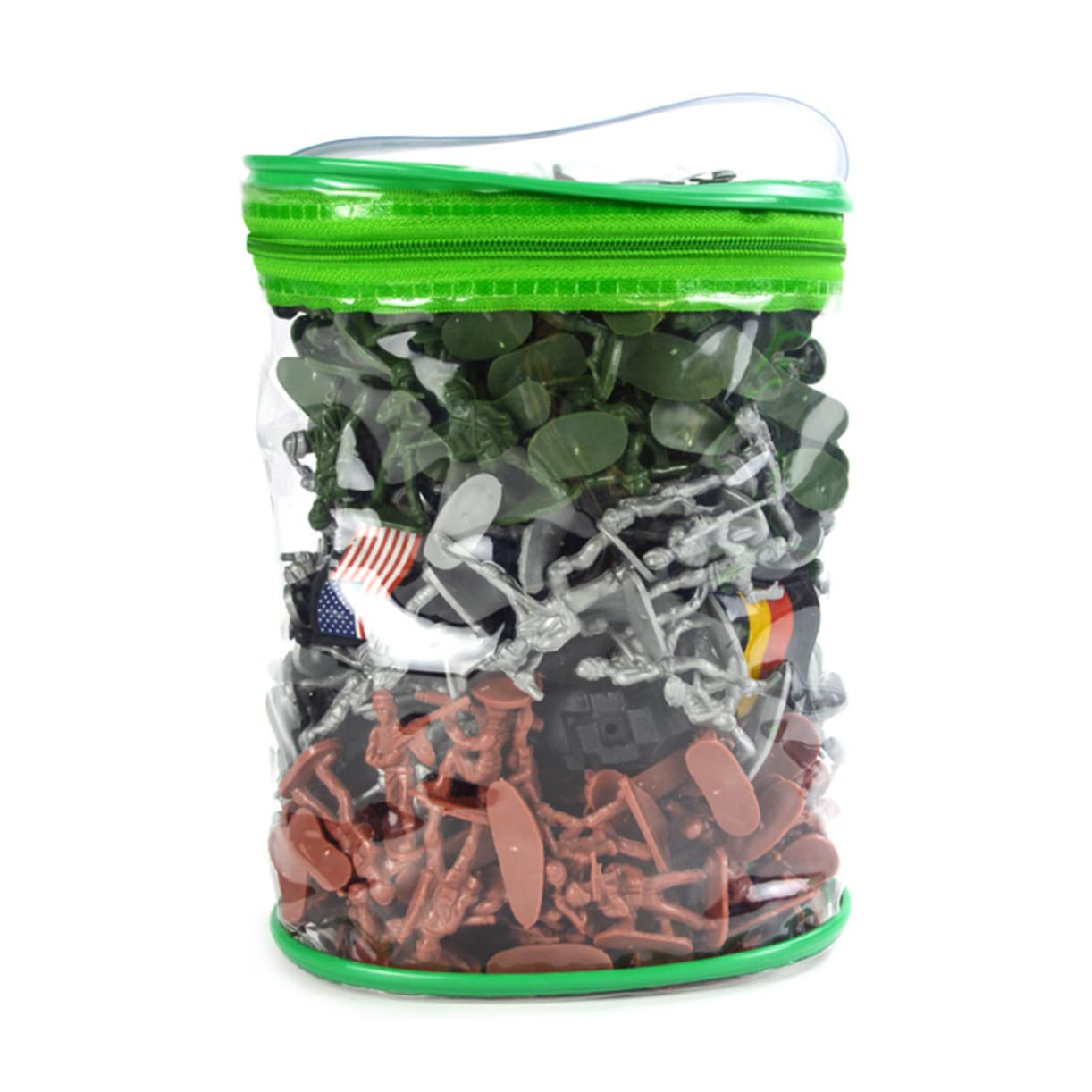 Sosoport 130pcs Model Set Toy Soldiers for Boys Army Men Toys Modern Simulation