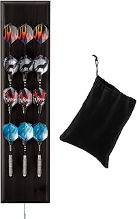 Viper Dart Caddy Solid Wood Wall Mounted Dart Holder/Stand with Accessor...