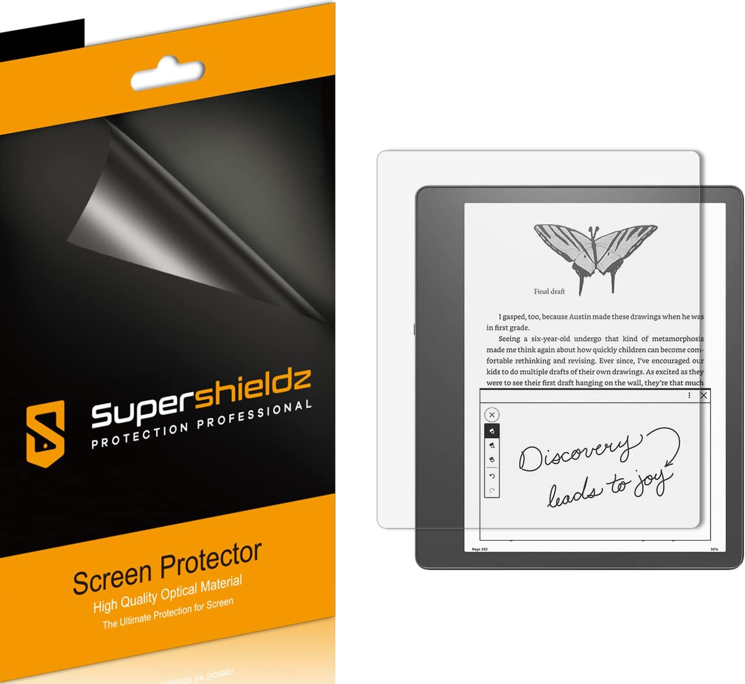 (3 Pack) Anti-Glare (Matte) Screen Protector Designed for Kindle Scribe 10.2 inch (1st Generation - 2022 Release)