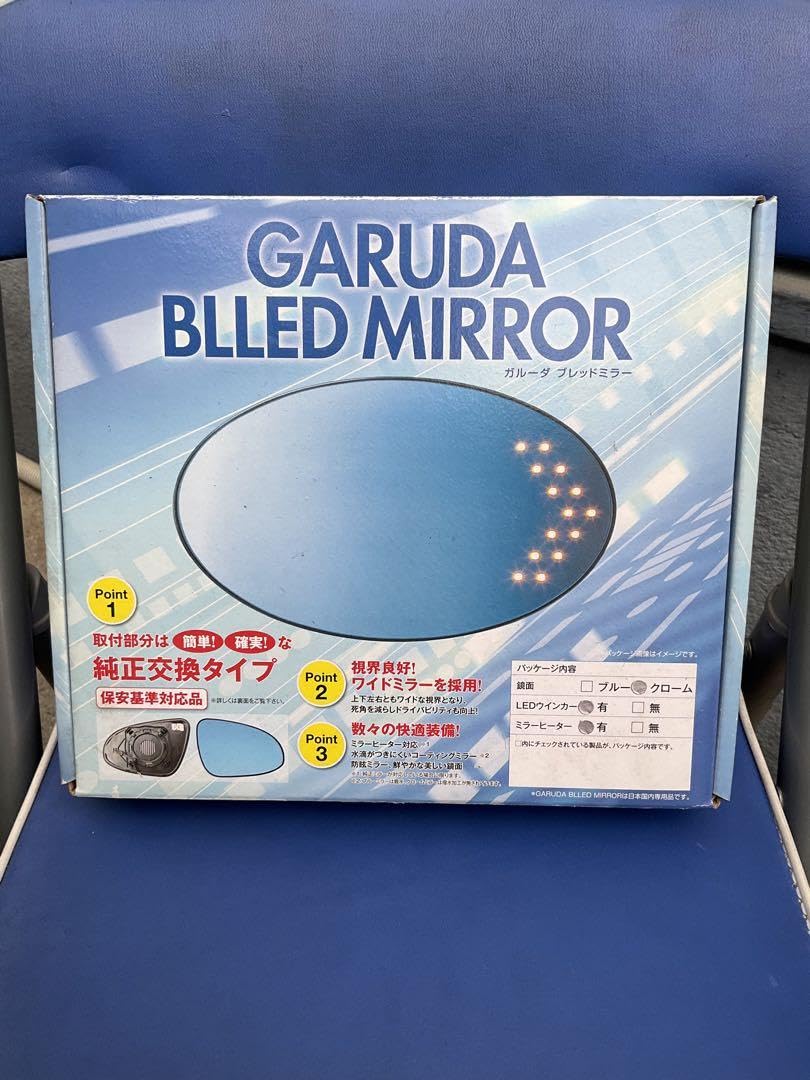 絶版品！ガルーダ製ブレッドミラー（スマート450用）LEDウインカー内蔵 Amazon.co.jp: 絶版ガルーダ製ブレッドミラー（スマート450用