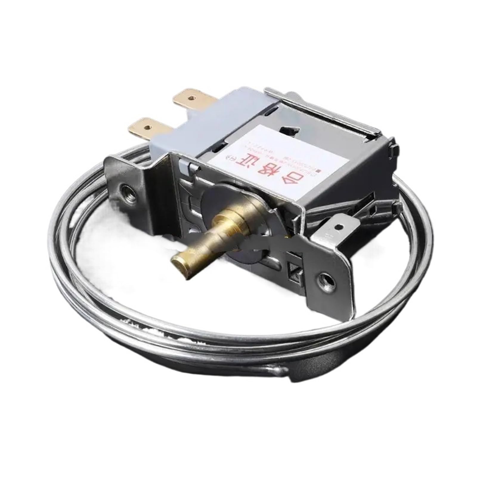 Fkymx 1Pcs B46e Wpf22-L 2Pin Refrigerator Thermostat Household Metal Temperature Controller