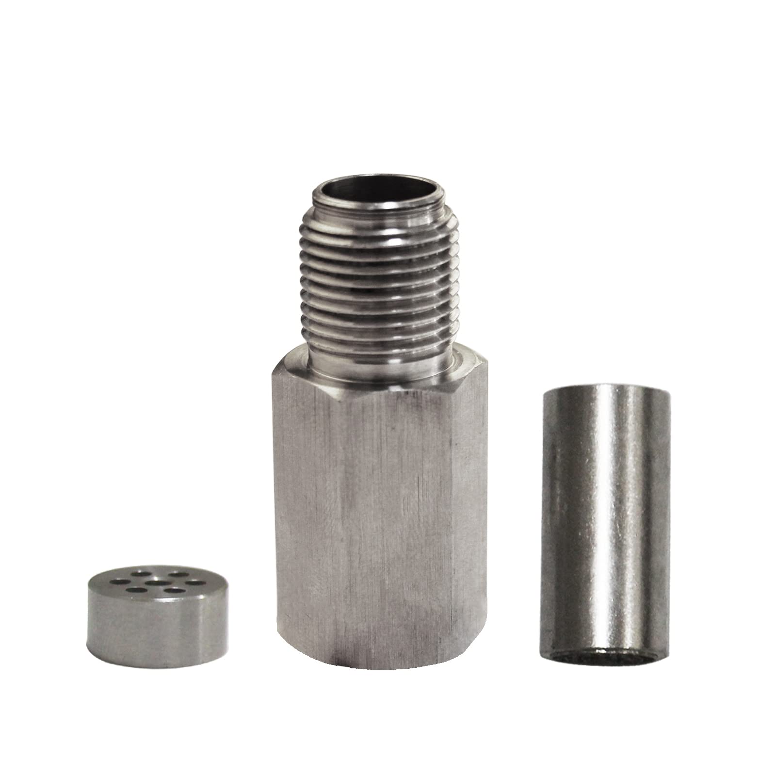 Pepisky Car Universal O2 Oxygen Sensor Spacer Engine Light Adapter Bung Catalytic Converter Fix