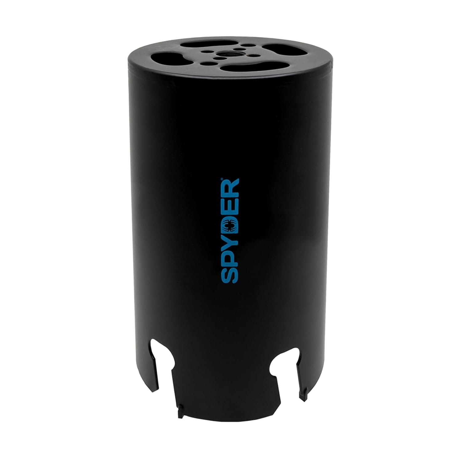 Spyder Deep Cut Hole Saw with 4-1/8-inch Diameter and 6-¼-inch Cutting Depth, TCT Teeth, for Plastic, Wood, MDF, Block, Brick, and Fiber Cement (600834)