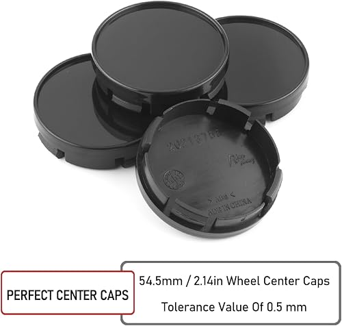 Miniatura 6 de RTrhinoTuning 4 tapas centrales de rueda de 2.146 in para llanta compatibles con BRZ 2015-2019 Crosstrek 2002-2019 Impreza 28821FE141 2015-2019, OD