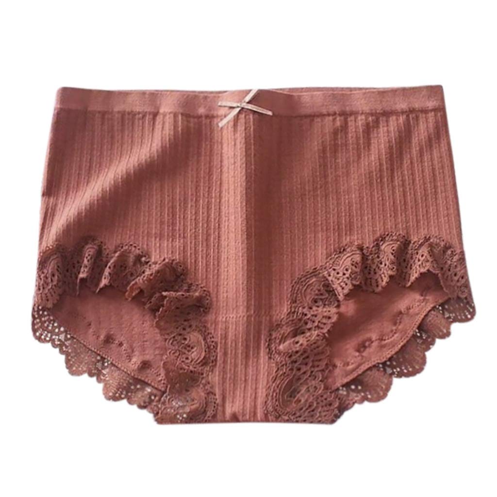 Damskie bawełniane majtki rozciągliwe hipsterskie majtki M L XL XXL duży rozmiar, opakowanie 4 szt. (kolor: C, rozmiar: XL)