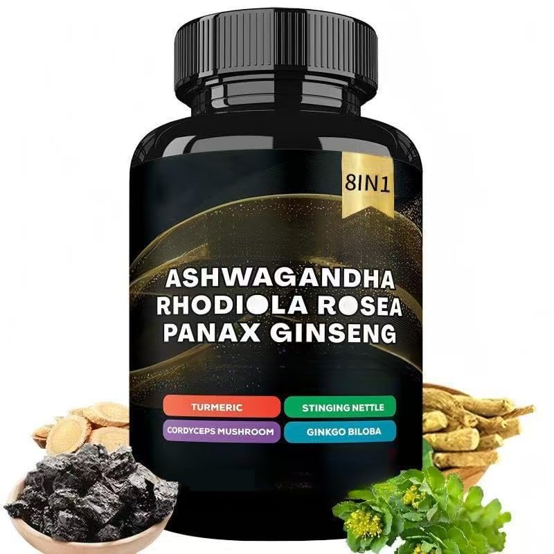 Soutien immunitaire 8-en-1 multivitamine bio pour booster l'énergie et la vitalité végétarien