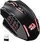 Redragon M913インパクトエリートワイヤレスゲーミングマウス、16000 DPI有線/無線RGBゲーマーマウス、16プログラマブルボタン、45時間バッテリーとプロ光学式センサー、12サイドボタンMMOマウス