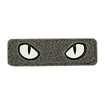 M-Tac Cat Eyes Soft Patch - Tactical Morale Patch for Military Gear - Army Combat Hook and Loop Patches (Ranger Green/GID)
