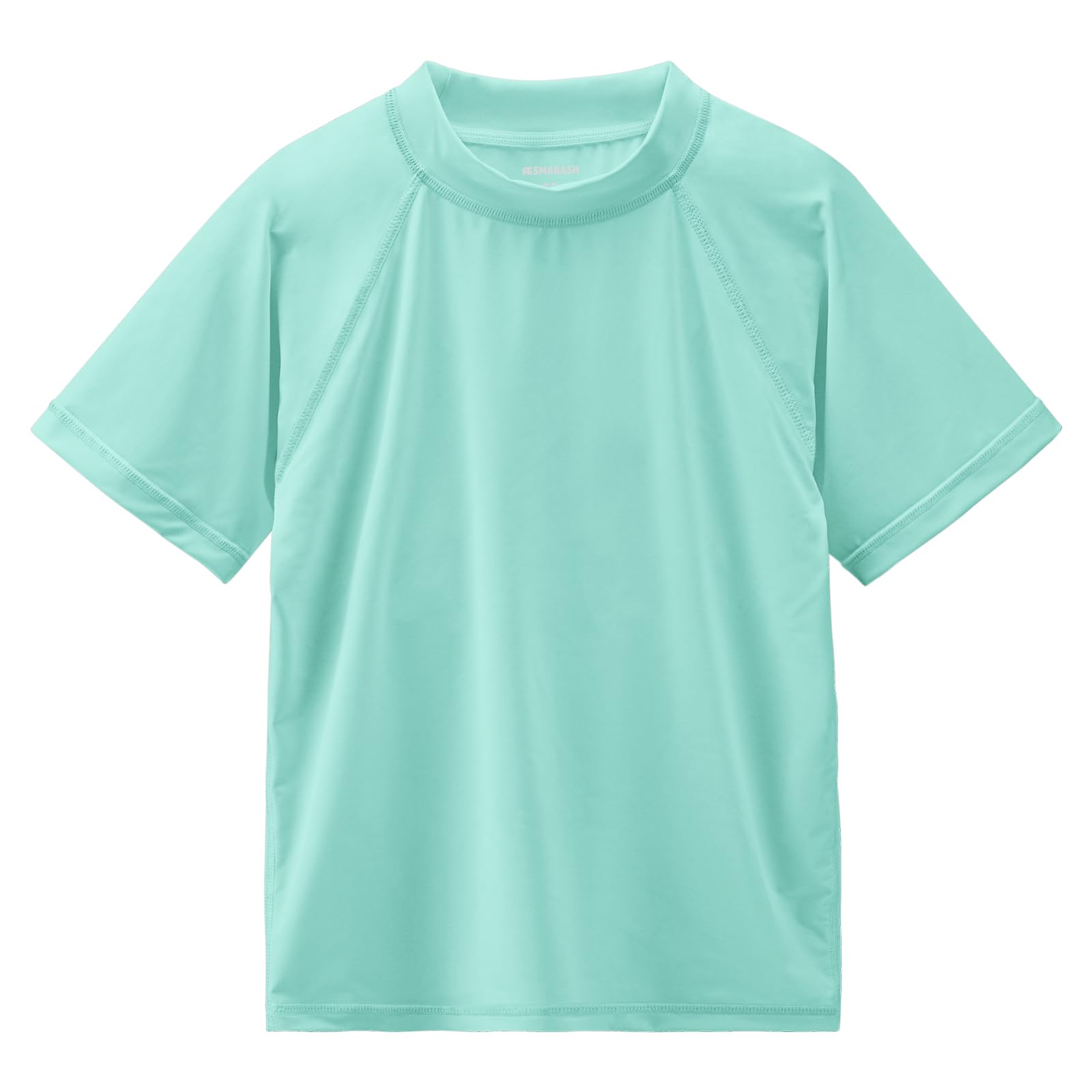 Boy's UPF 50 Rash Guard Swim Shirts Short Sleeve Sun Protection SPF Fishing Surfing Water Beach Shirts Quick Dry