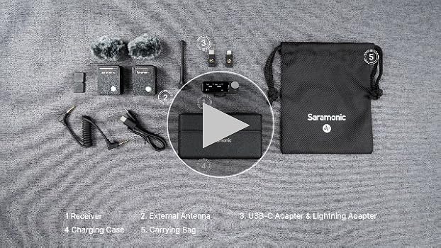 【ほぼ新品】saramonic ultra 03 ワイヤレスマイク ラベリ黒 Amazon.com: Saramonic Ultra | Wireless Lavalier Microphone