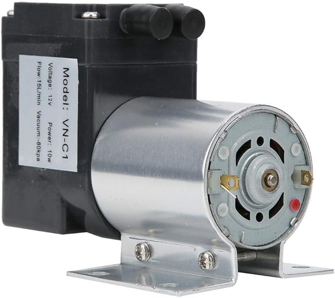 DC 12V Mini-Vakuumpumpe 5L/Min 120Kpa - Ölfreie Saugpumpe Für Labor & Instrumente
