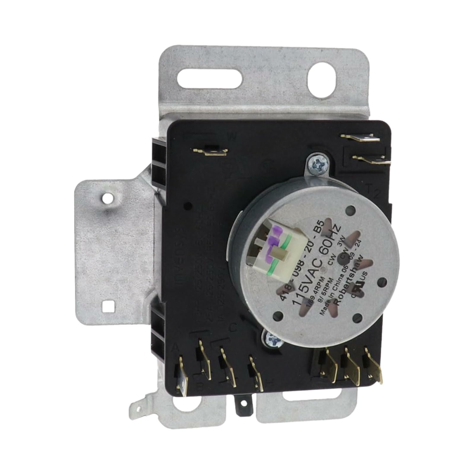 Kalttoy Multicolor Laundry Timer Texture Reduces Power Waste Timing Suitable For Multiple Dryer Brands Replacement Timer