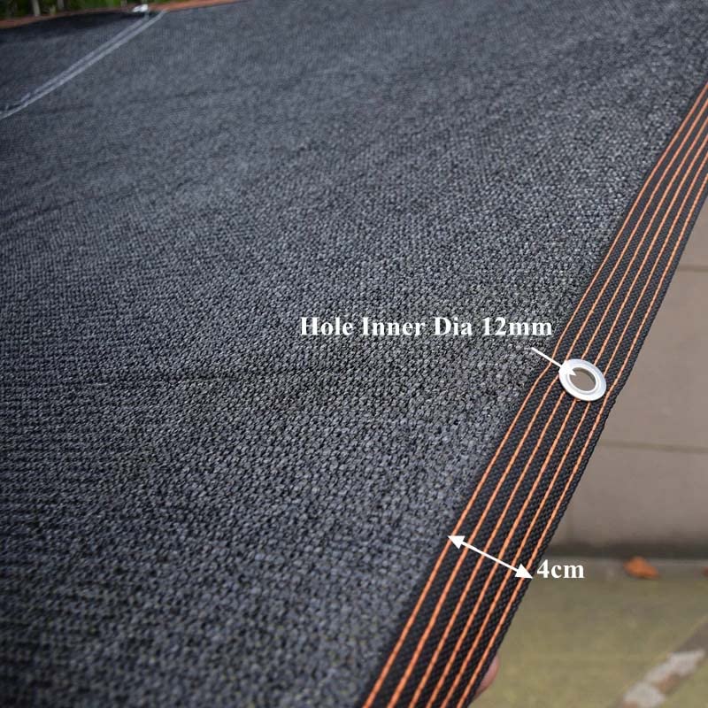 Tissu résistant aux UV avec oeillets bâche de protection solaire jardin et serre - 5