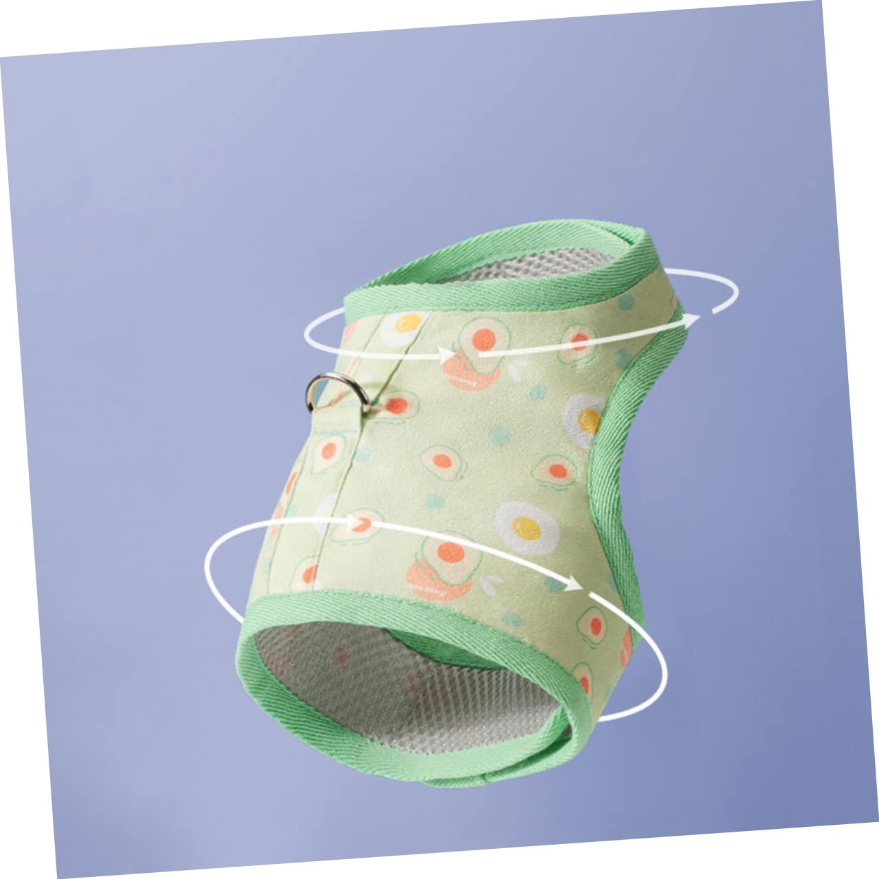 HAPINARY 1Set Cat Mesh Vest Harness and Leash Breathable Pet Strap for Cats Comfortable and Kitten Leash for Avocado