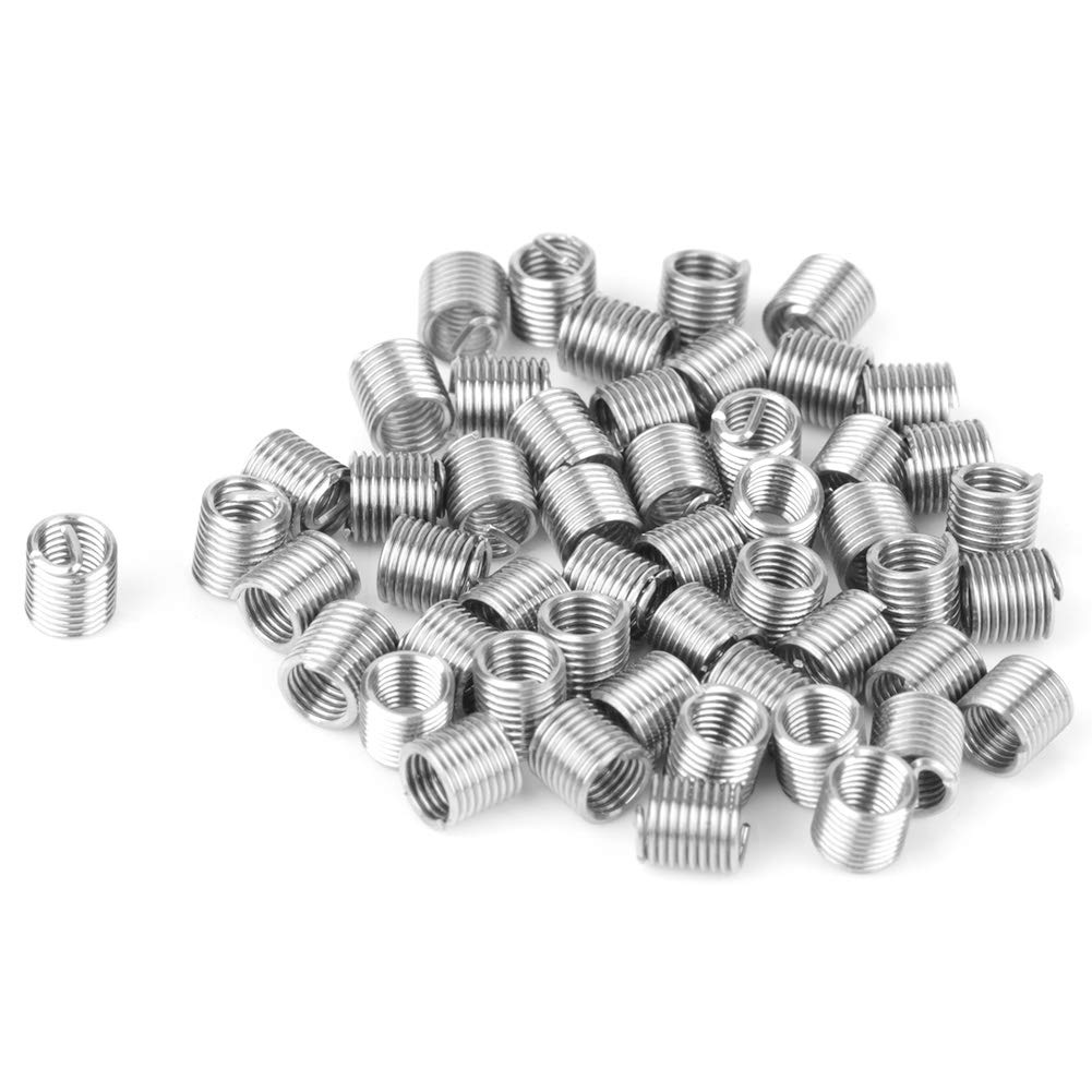Kit Inserti Elicoidali Filettati M3 Helicoil Kit M3 Kit di Riparazione Filettature Inserti in Acciaio Inossidabile per Parti Che Richiedono Una Rimozione Frequente (confezione da 50)