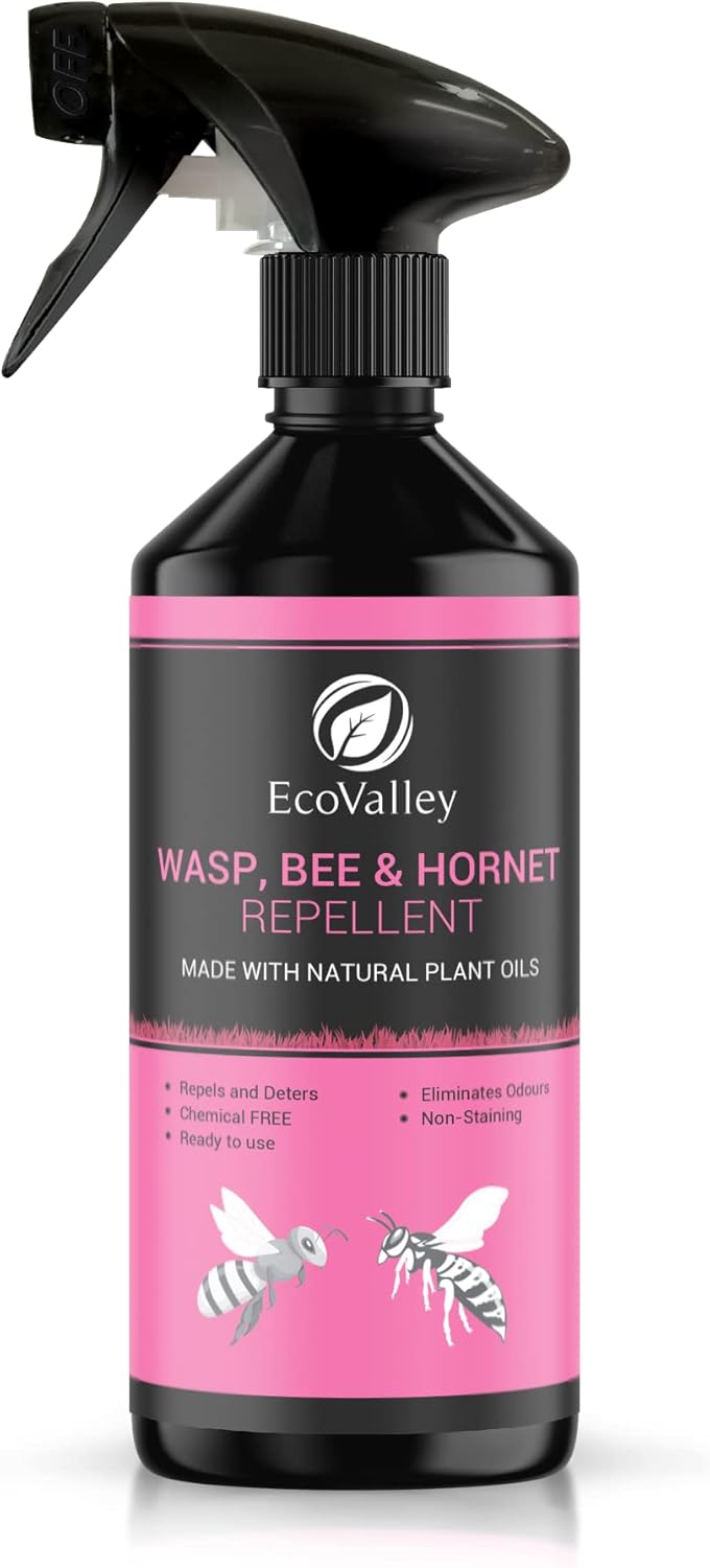 EcoValley Wasp Bee and Repellent Spray 500ml for Indoors Or
