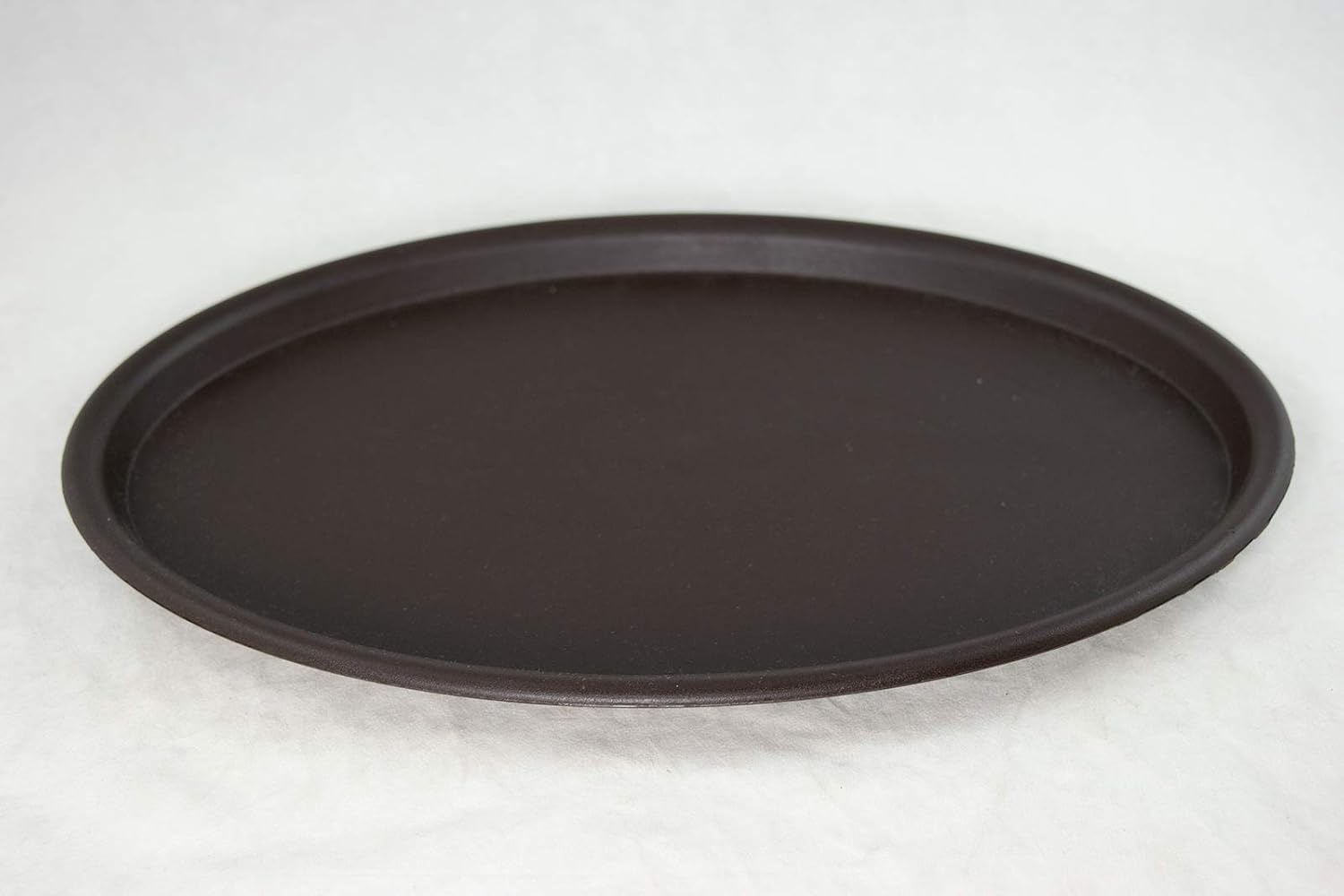Yubonzai Oval Brown Plastic Humidity/Drip Tray for Bonsai Tree and House Indoor Plants from 9" to 21" (19.25"x 13.25"x 0.75" / 17.5"x 11.5"x 0.5")