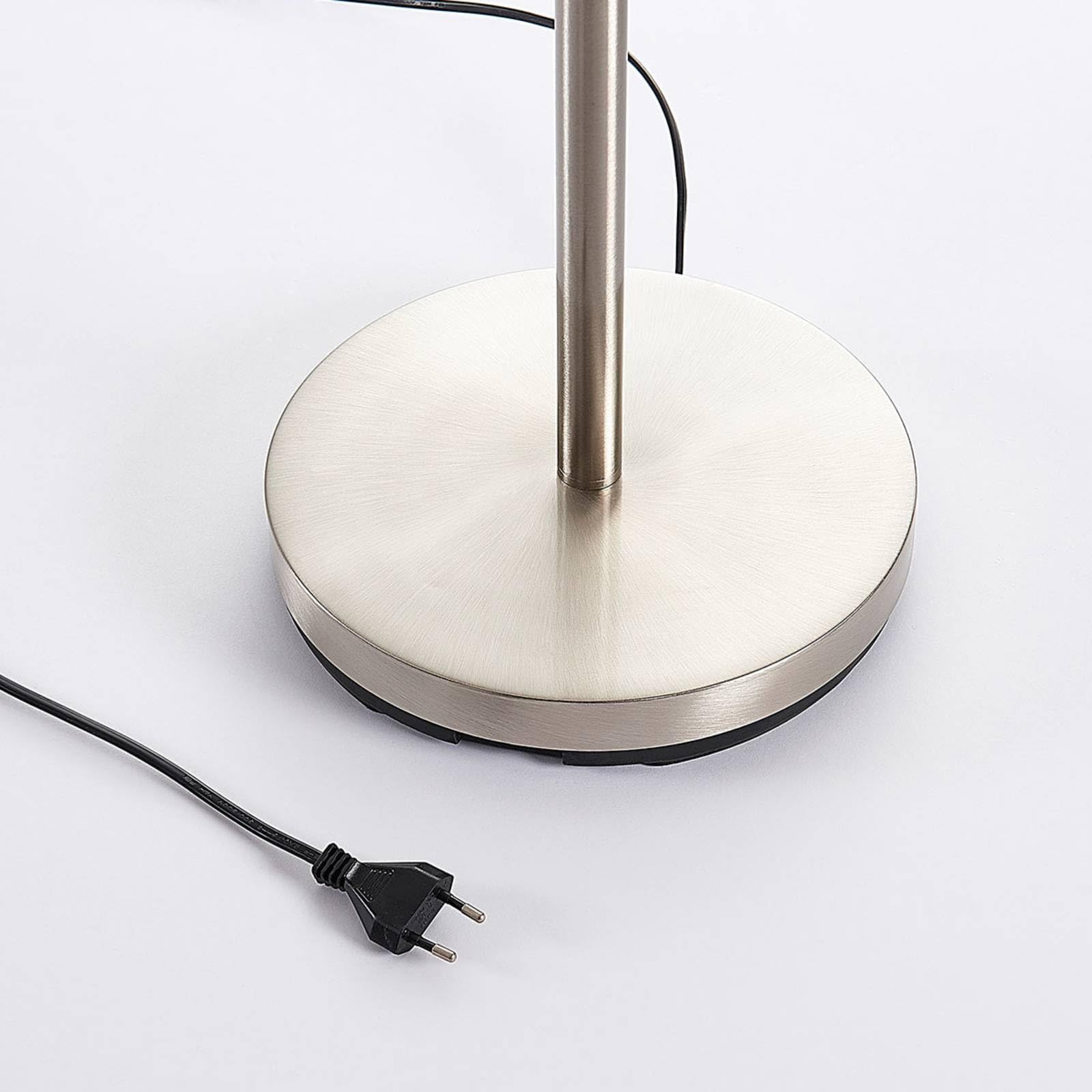 Lindby Lampada da terra (Moderno) colore Grigio, in Metallo ad es. Soggiorno & Sala pranzo lampada pavimento