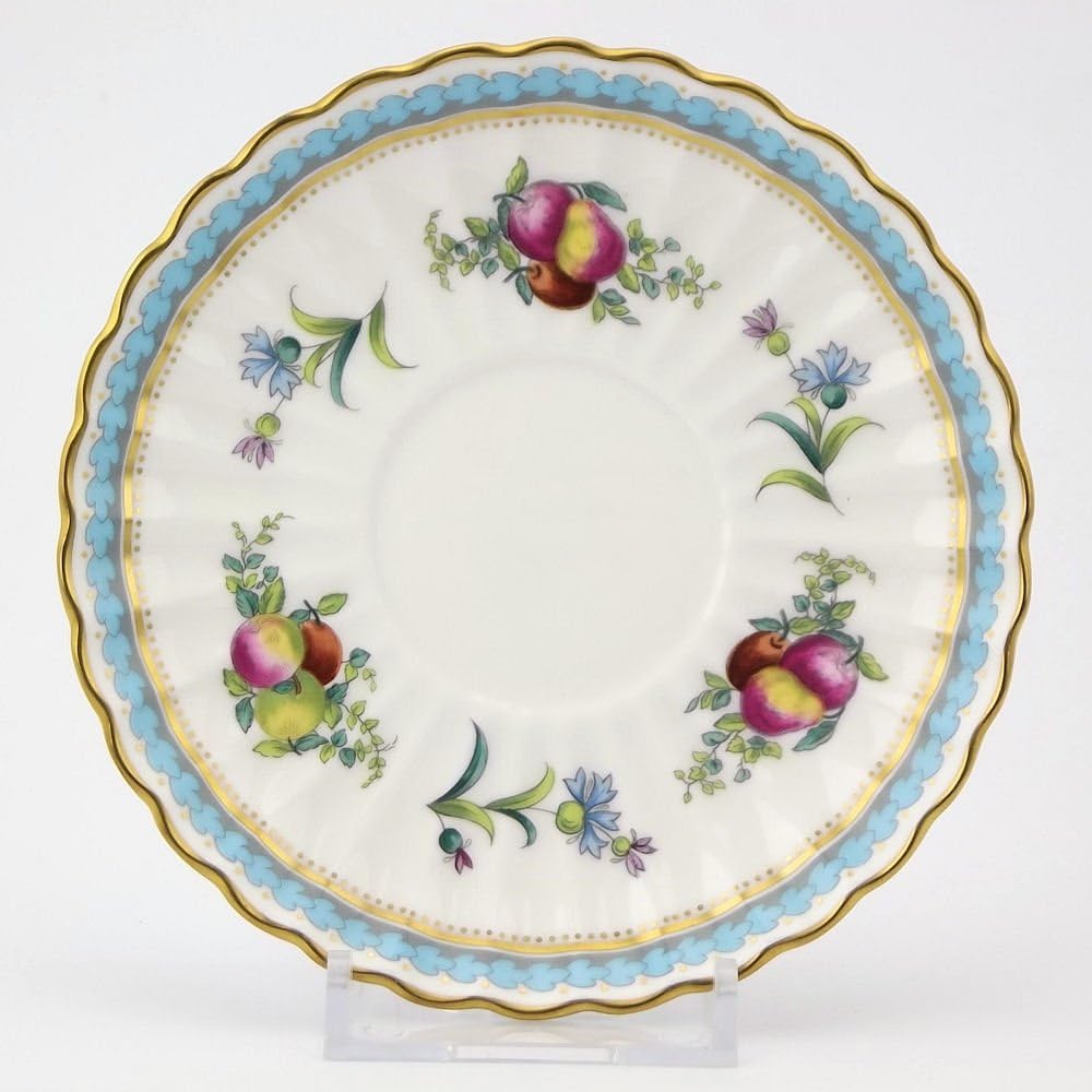 SPODE TRAPNELL SPRAYS BREAD AND BUTTER PLATE