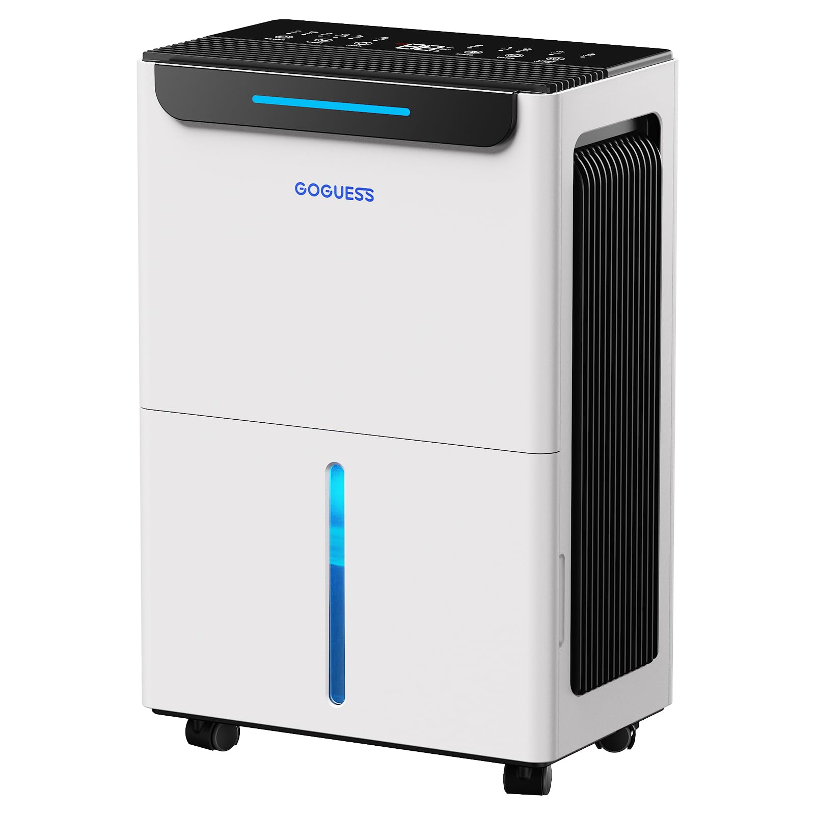 1600 Sq.ft Basement Dehumidifier - 21 Pints, Drain Hose & Humidity Control for Home