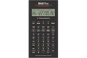 Texas Instruments BA II Plus Professional Financial Calculator