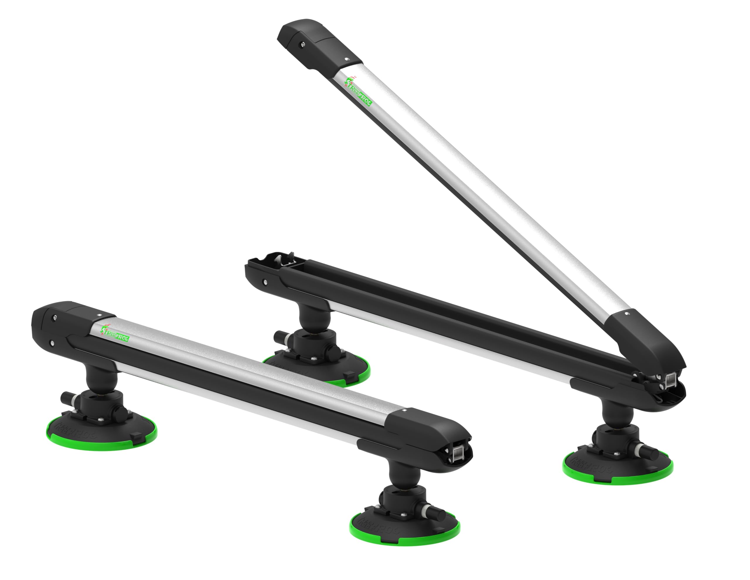 Treefrog Ski & Snowboard Rack Carrier Suction Mounted | Compatible with Tesla
