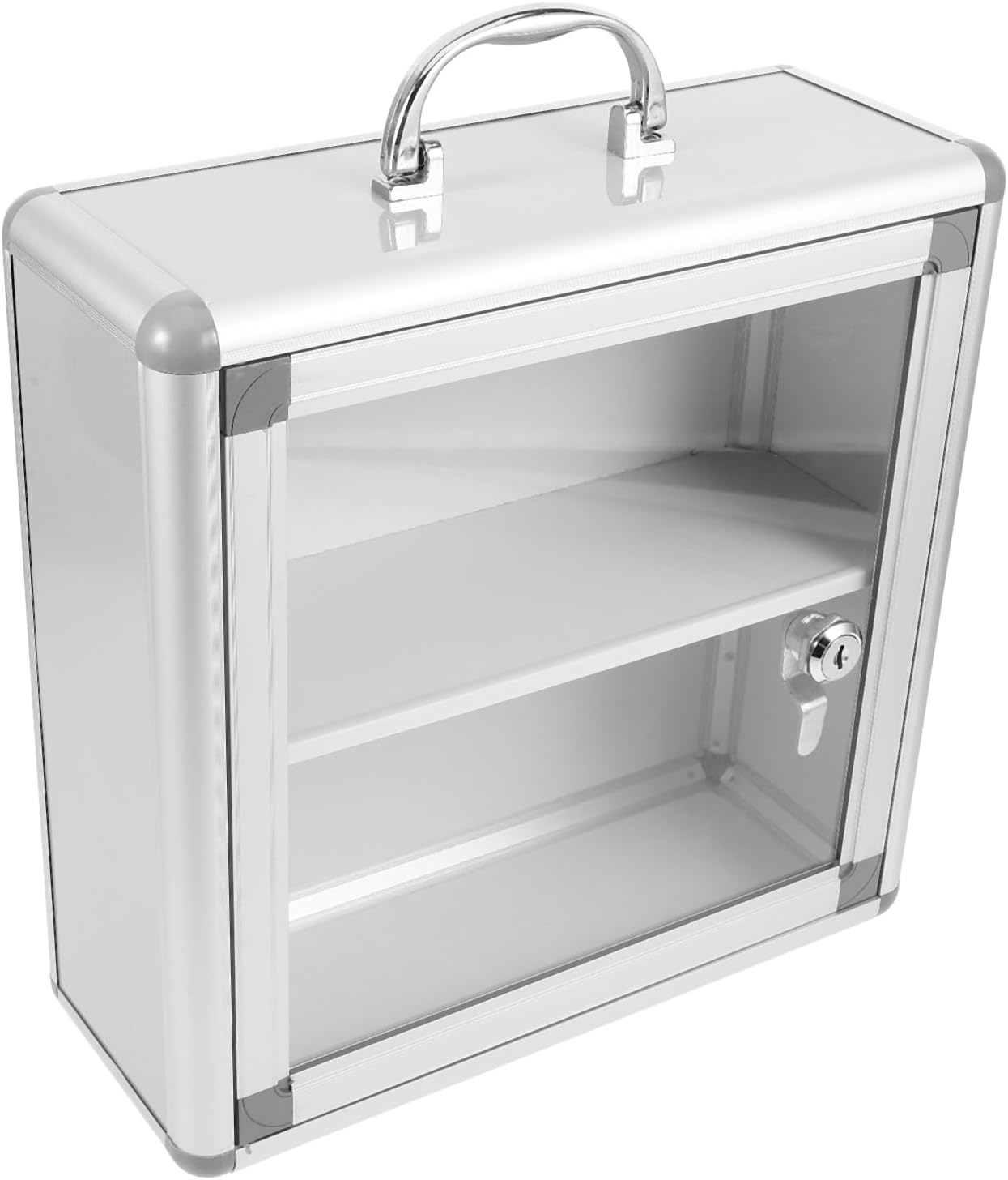 Ciieeo Visible Case Community Medicine Wall-Mounted Medicine Box Emergency Storage Sturdy Construction