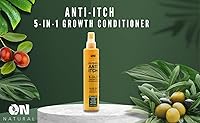 Vista 3 de Rosponse On Orgainc Natural 5-in-1 Itching Free Growth Conditioner with Olive Oil 8oz