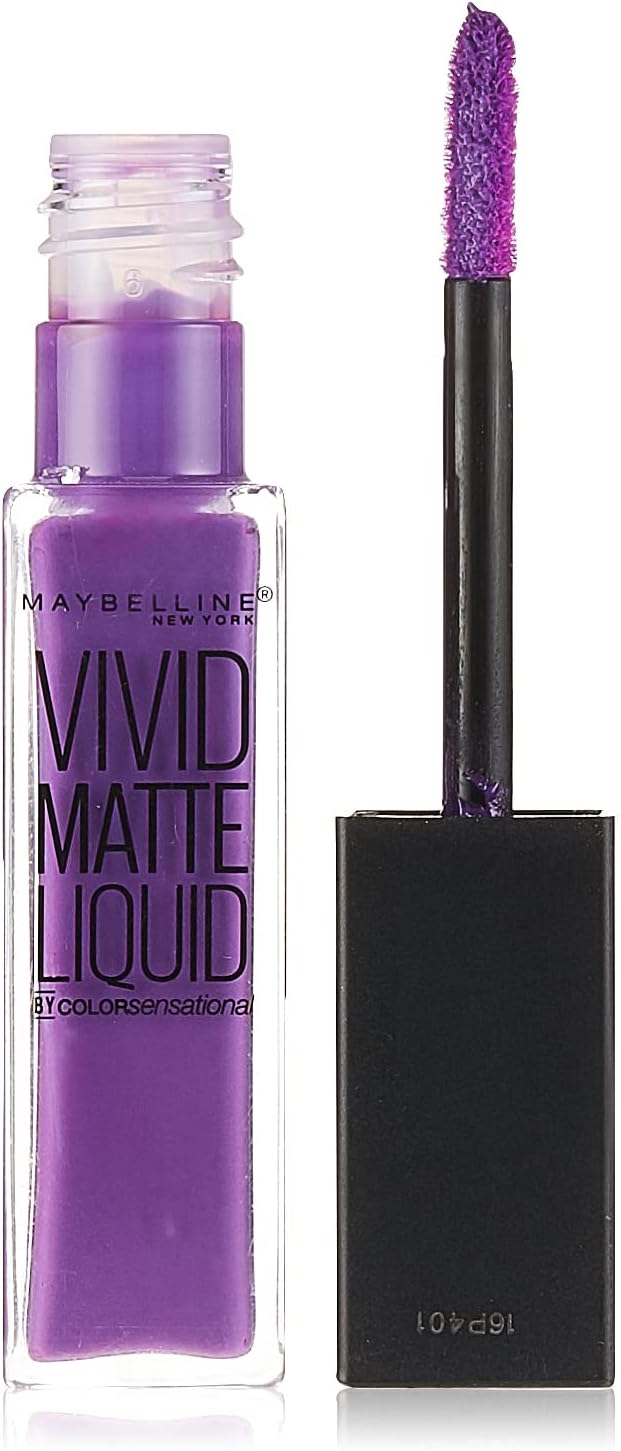 MAYBELLINE Color Sensational Matte Liquid Lipstick, nummer 43, levendig violet