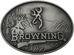 Deer Country Hunting Boucle ceinture de pêche Bronze