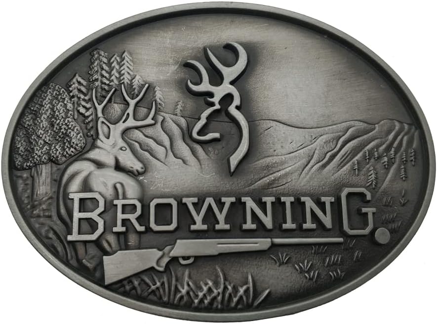 Country Hunting Belt Buckle Cowboy Western Buckles