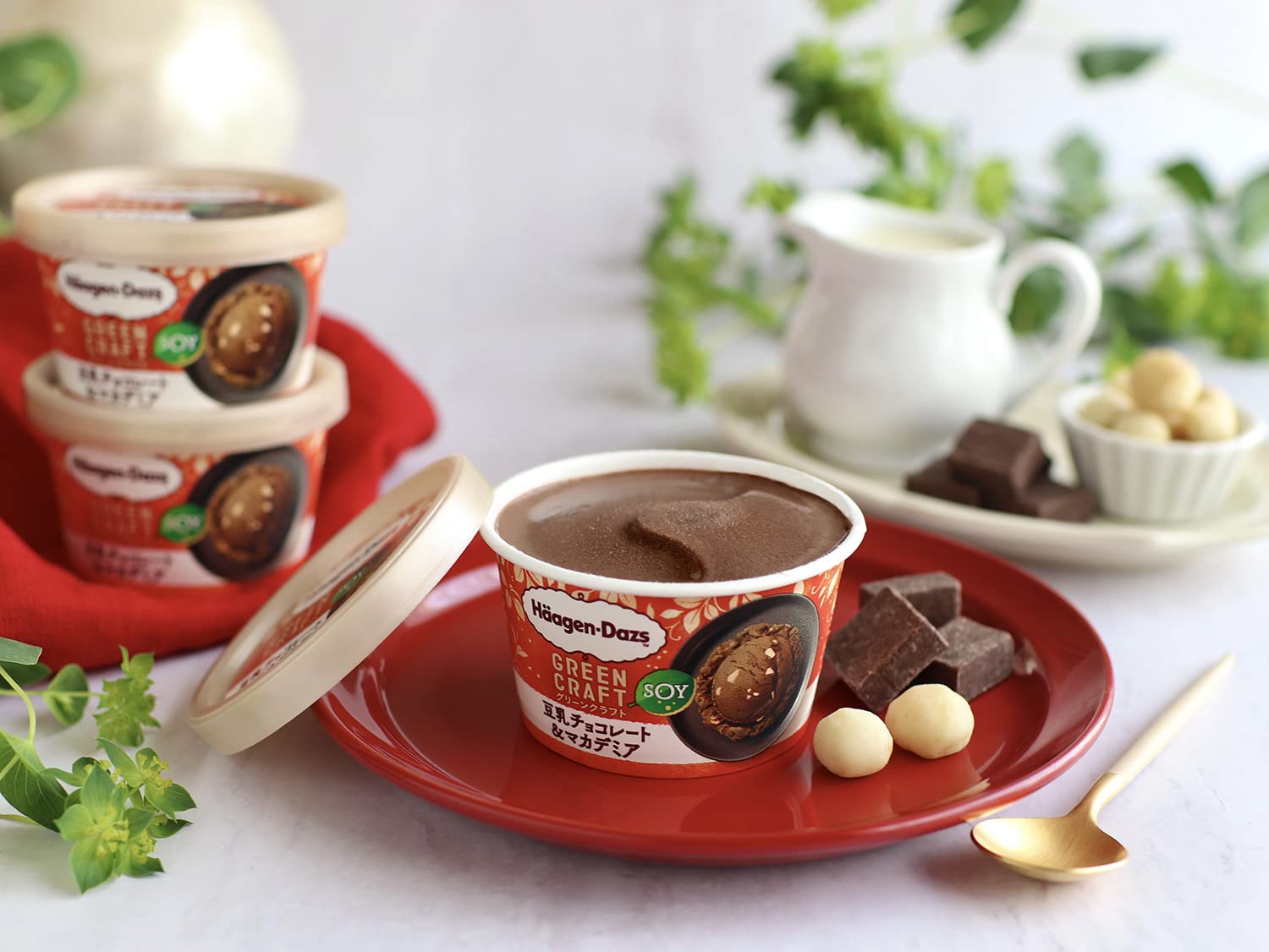 Amazon.co.jp: ハーゲンダッツGREEN CRAFT 豆乳チョコレート
