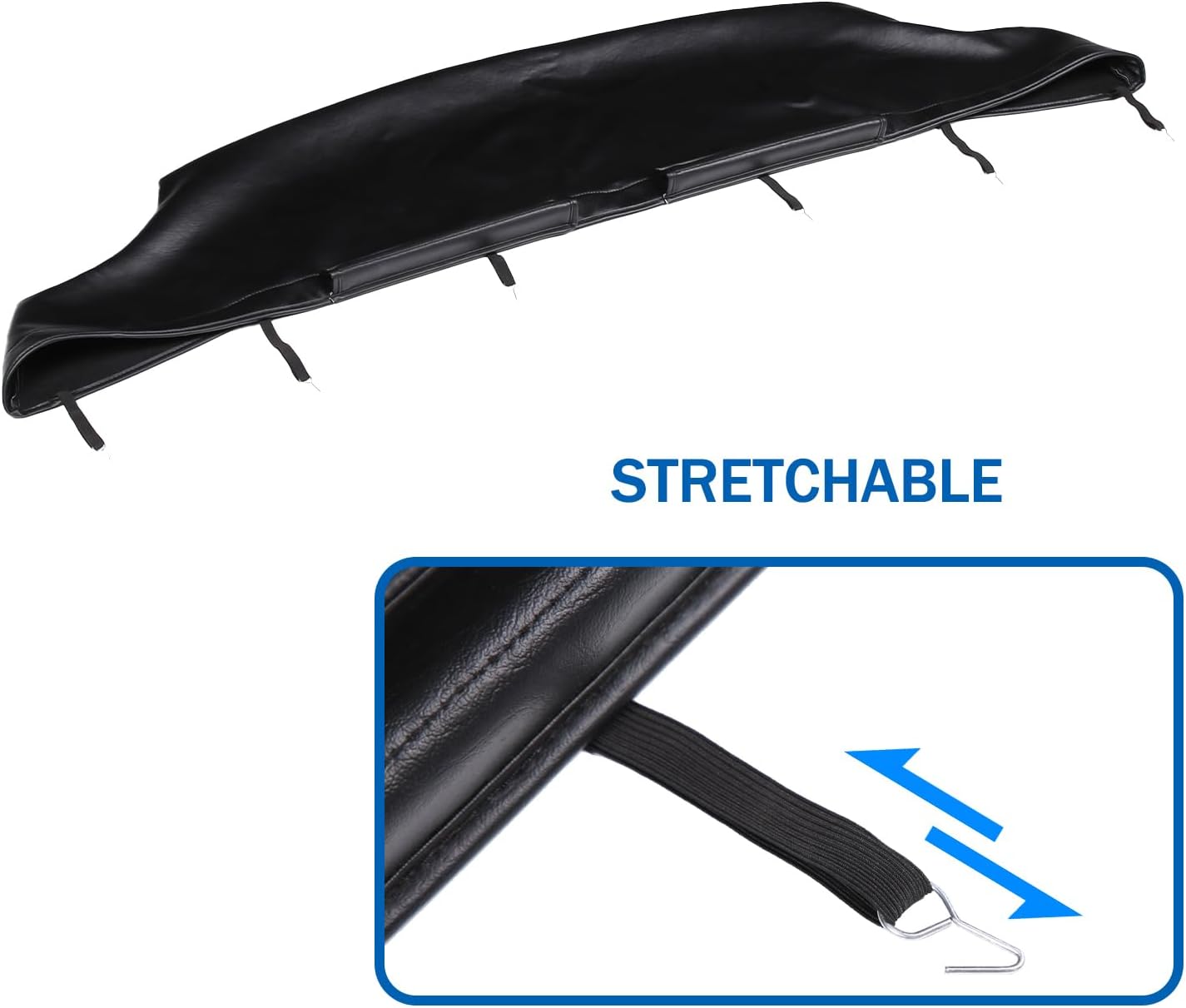 LLKUANG Car Engine Bonnet Hood Bra Compatible with Fiat 500 2007-2026 Front Hood Engine Protective Cover Premium Sand Stone Fender Cover Car Engine Bra Exterior accessories