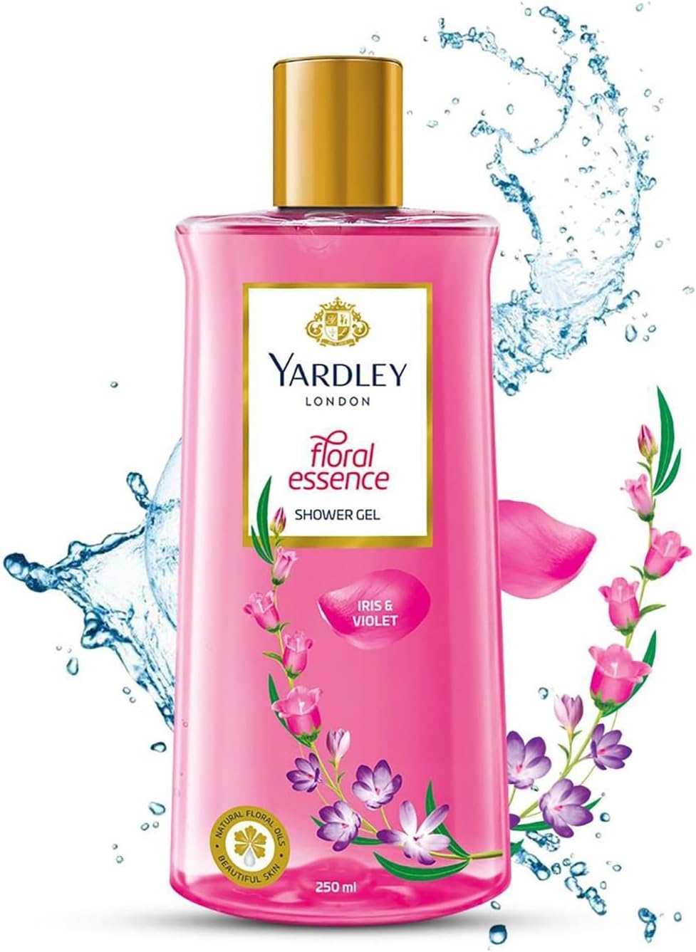 Yardley London Floral Essence Shower Gel Iris & Violet - 250ml