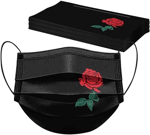 Miniatura 7 de Peky 50 cubrebocas de mariposa, tela de protección de 3 capas, diseño de mariposa de verano para adultos y niños, regalo de fiesta al aire libre